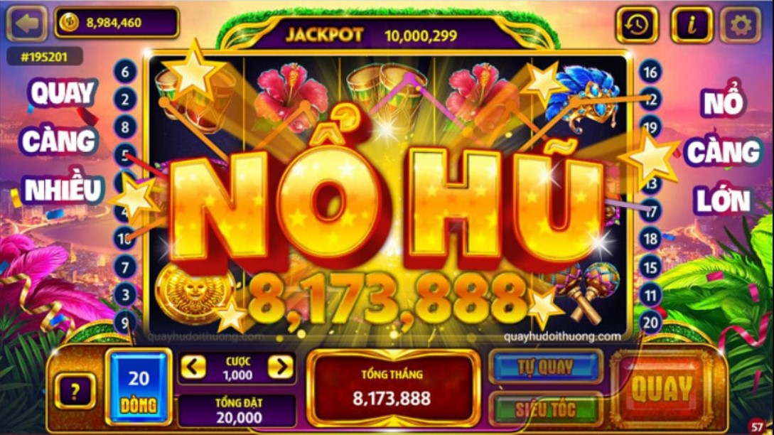 Game nổ hũ